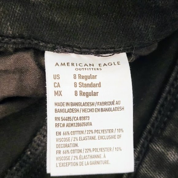 American Eagle Next Level Stretch Hi Rise Jeggings, Ladies Size 8 Regular - Picture 5 of 5